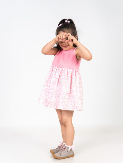 Blush & Bloom Dress printed